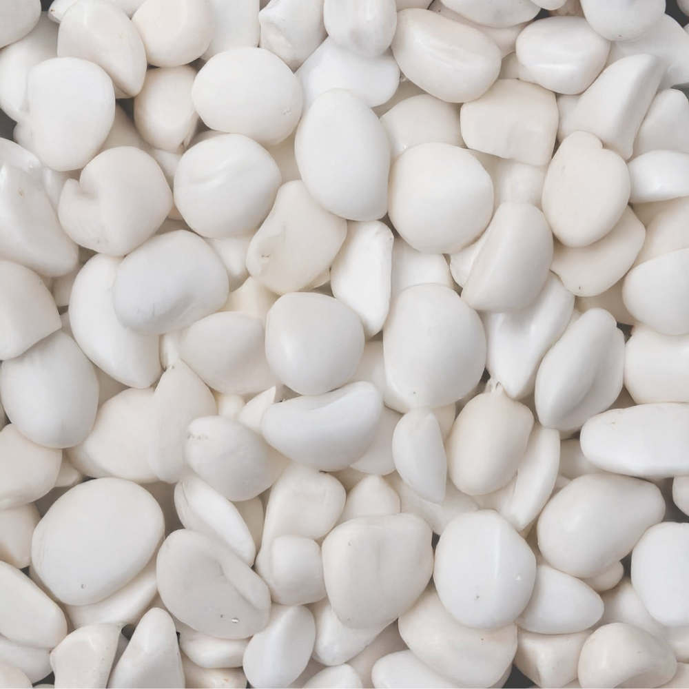 White peeble